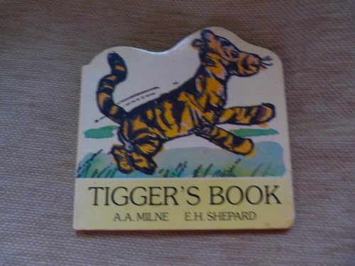 9780416186871: Tigger's Book (Winnie-the-Pooh Shaped Board Books)