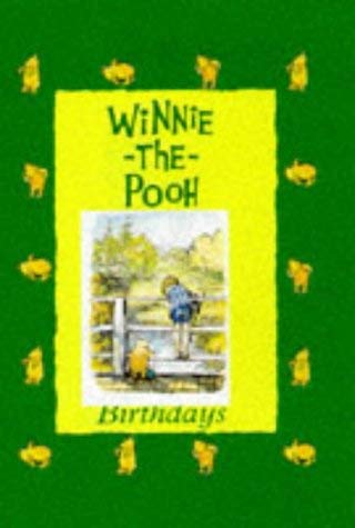 Stock image for Winnie the Pooh Birthday Book for sale by WorldofBooks