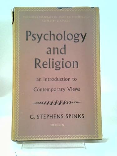 Beispielbild fr PSYCHOLOGY AND RELIGION zum Verkauf von Better World Books