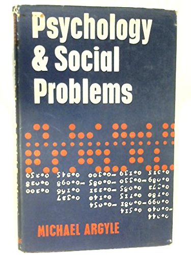 9780416272406: Psychology and Social Problems (Manual of Modern Psychology S.)