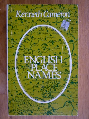 Stock image for English Place Names (University Paperbacks) for sale by WorldofBooks