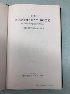 The Bloomsday Book: A Guide Through Joyce's " Ulysses " (9780416289800) by Blamires, Harry