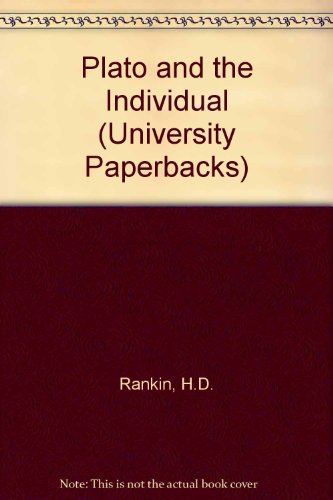 Imagen de archivo de Plato and the Individual (University Paperbacks) a la venta por Zubal-Books, Since 1961