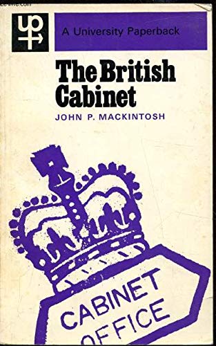 Beispielbild fr The British Cabinet zum Verkauf von Better World Books