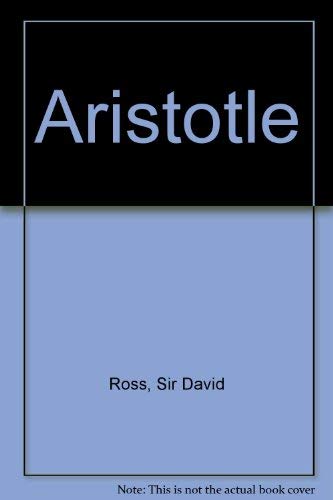 9780416303100: Aristotle
