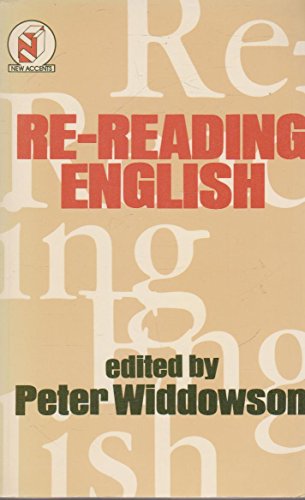 Imagen de archivo de Re-Reading English a la venta por Solr Books
