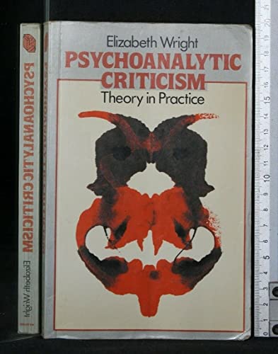 Beispielbild fr Psychoanalytic Criticism (New Accents) zum Verkauf von Wonder Book