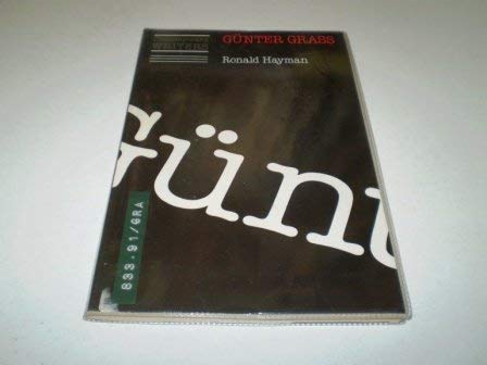 9780416354904: Gunter Grass (Contemporary Writers S.)