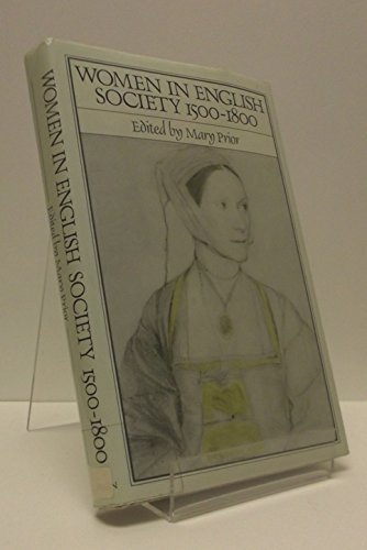 Beispielbild fr Women in English Society, 1500-1800 zum Verkauf von Better World Books