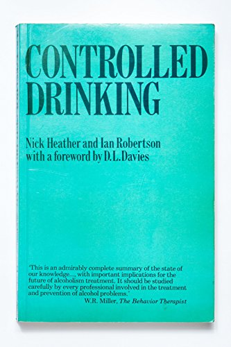 Imagen de archivo de Controlled Drinking a la venta por Better World Books