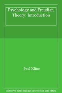 9780416366600: Psychology and Freudian Theory: Introduction