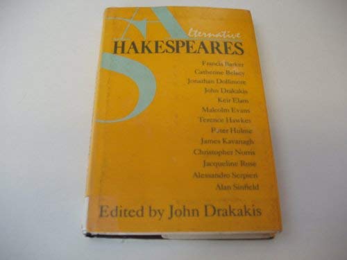 Imagen de archivo de Alternative Shakespeares (New Accents) a la venta por Reuseabook