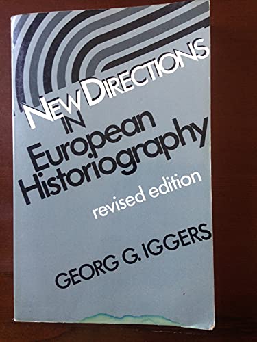 Stock image for New directions in European Historiography for sale by Yes Books