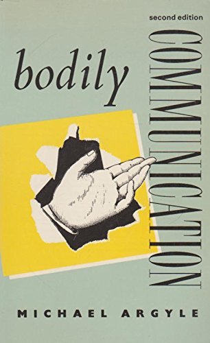 Imagen de archivo de Bodily Communication a la venta por GF Books, Inc.