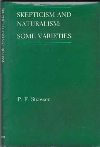 9780416390704: Scepticism and Naturalism: Some Varieties