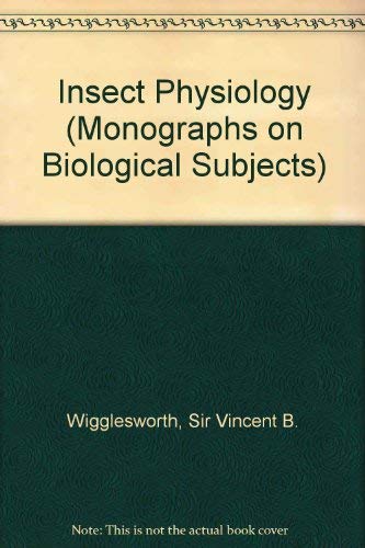 9780416410303: Insect Physiology (Monographs on Biological Subjects)