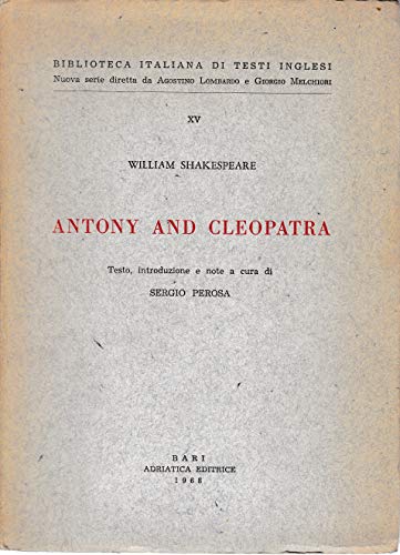 9780416476309: Antony and Cleopatra (Arden Shakespeare)