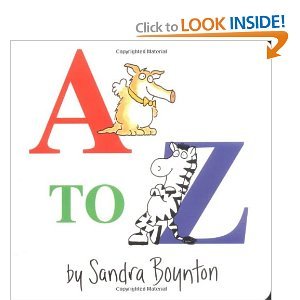 A To Z (9780416498509) by Sandra Boynton