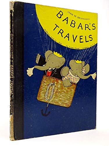 Beispielbild fr Babar's Travels zum Verkauf von The Guru Bookshop