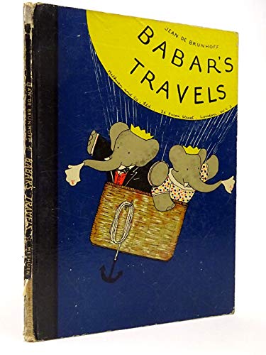 Imagen de archivo de Babar's Travels a la venta por The Guru Bookshop