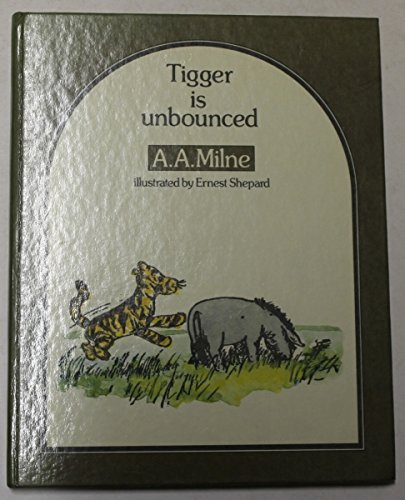 Stock image for Tigger is Unbounced (Piglet Books) for sale by WorldofBooks