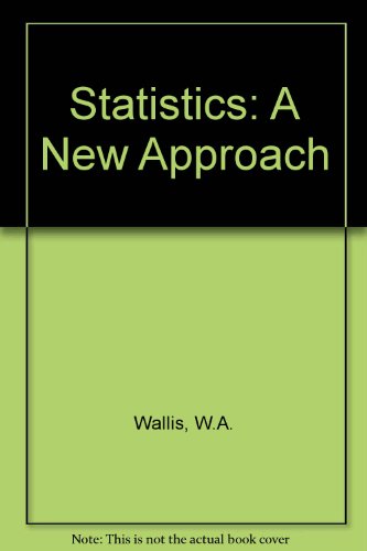 9780416597905: Statistics: A New Approach