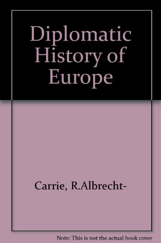 9780416611908: Diplomatic History of Europe
