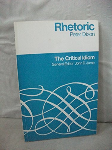 Imagen de archivo de Rhetoric a la venta por Better World Books