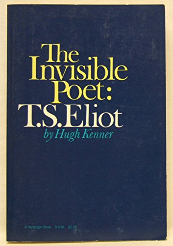 9780416688603: The Invisible Poet: T.S. Eliot (University Paperbacks)