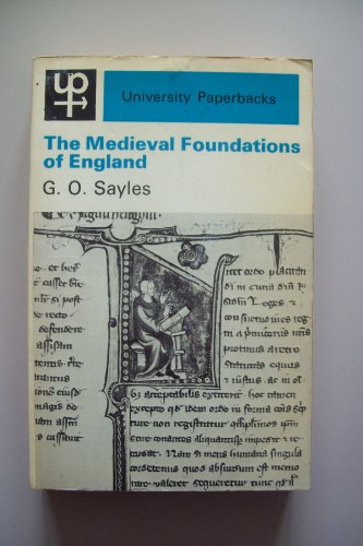 Stock image for MEDIAEVAL FOUNDATIONS OF ENGLAND (UNIVERSITY PAPERBACKS) for sale by Better World Books Ltd