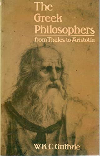 Beispielbild fr Greek Philosophers: From Thales to Aristotle (University Paperbacks) zum Verkauf von WorldofBooks