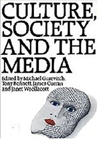 Imagen de archivo de Culture, Society and the Media a la venta por Better World Books: West