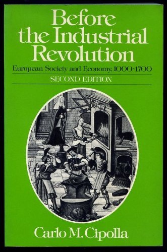 9780416749304: 'BEFORE THE INDUSTRIAL REVOLUTION: EUROPEAN SOCIETY AND ECONOMY, 1000-1700 (UNIVERSITY PAPERBACKS)'