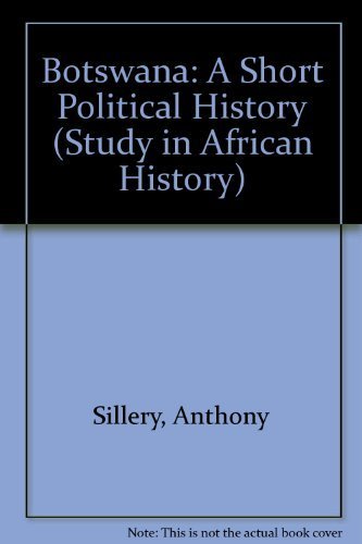 Immagine dell'editore per Botswana; a short political history venduto da Phatpocket Limited