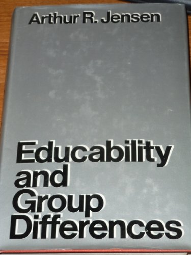 9780416757804: Educability and group differences