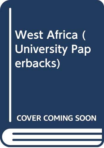 Stock image for West Africa (University Paperbacks) for sale by Alplaus Books