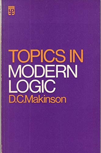 Beispielbild fr Topics in modern logic (University Paperbacks) zum Verkauf von Robinson Street Books, IOBA