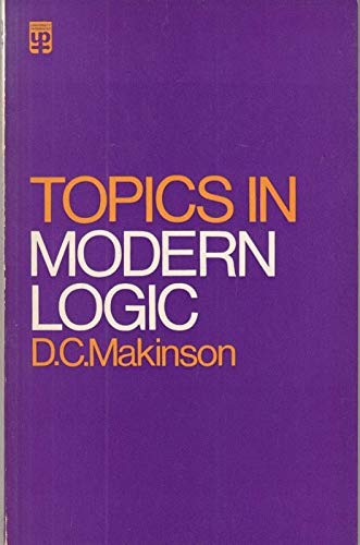 9780416781007: Topics in Modern Logic