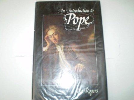 Beispielbild fr Introduction to Pope zum Verkauf von Anybook.com
