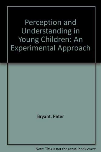 9780416794403: Perception and Understanding in Young Children: An Experimental Approach