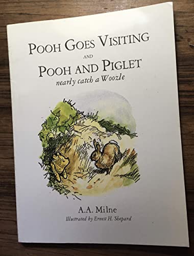 Stock image for Pooh Goes Visiting and Pooh and Piglet Nearly Catch a Woozle (Piglet Books) for sale by Goldstone Books