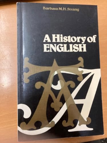 Beispielbild fr A History of English (UNIVERSITY PAPERBACKS) zum Verkauf von Books From California