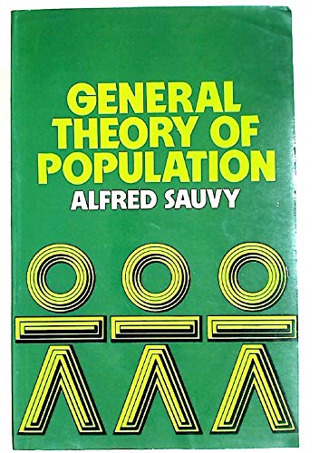 Imagen de archivo de General Theory of Population (University Paperbacks) a la venta por Better World Books Ltd