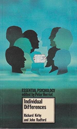 Beispielbild fr Individual Differences (Essential Psychology) zum Verkauf von WorldofBooks