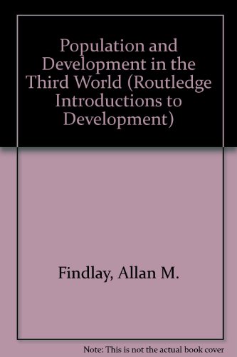 Beispielbild fr Population and Development in the Third World (Routledge Introductions to Development) zum Verkauf von AwesomeBooks