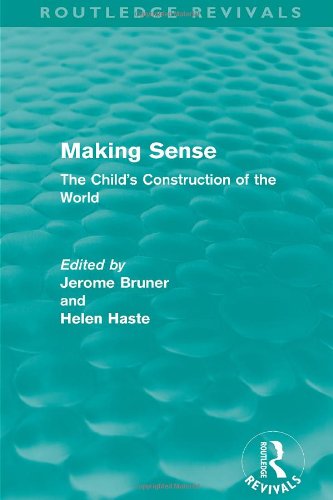 Imagen de archivo de Making Sense : The Child's Construction of the World a la venta por Better World Books