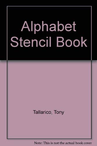 9780416972108: Alphabet Stencil Book