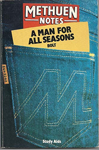 9780417207506: Bolt's, Robert, "Man for All Seasons", Notes on (Study Aid S.)