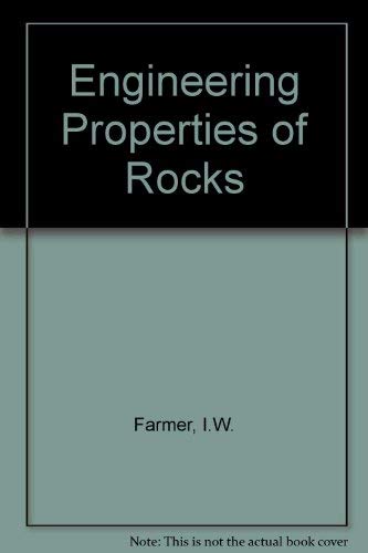 Beispielbild fr Engineering properties of rocks zum Verkauf von Better World Books Ltd
