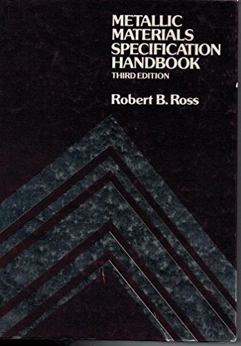 9780419113607: Metallic Materials Specification Handbook